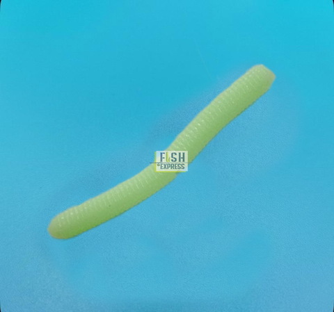 Форелевая силиконовая приманка COOL PLACE BUK FLOATING STRETCH цвет МЯТА ( плавающая/ тянущаяся ) 65 мм/ 7 шт в банке.