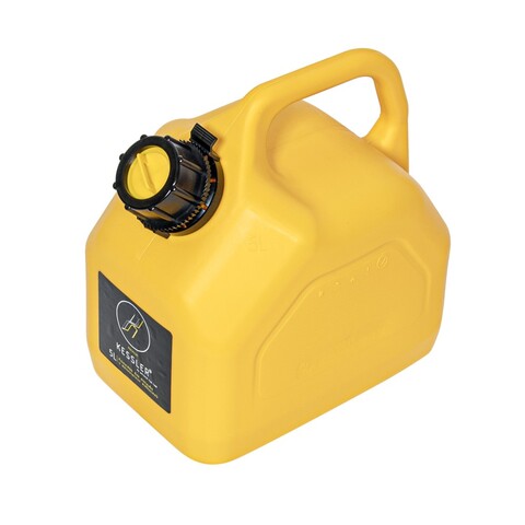 Канистра пластиковая для ГСМ, с заливным носиком, ПРЕМИУМ, 5л (Россия) 62-4-045