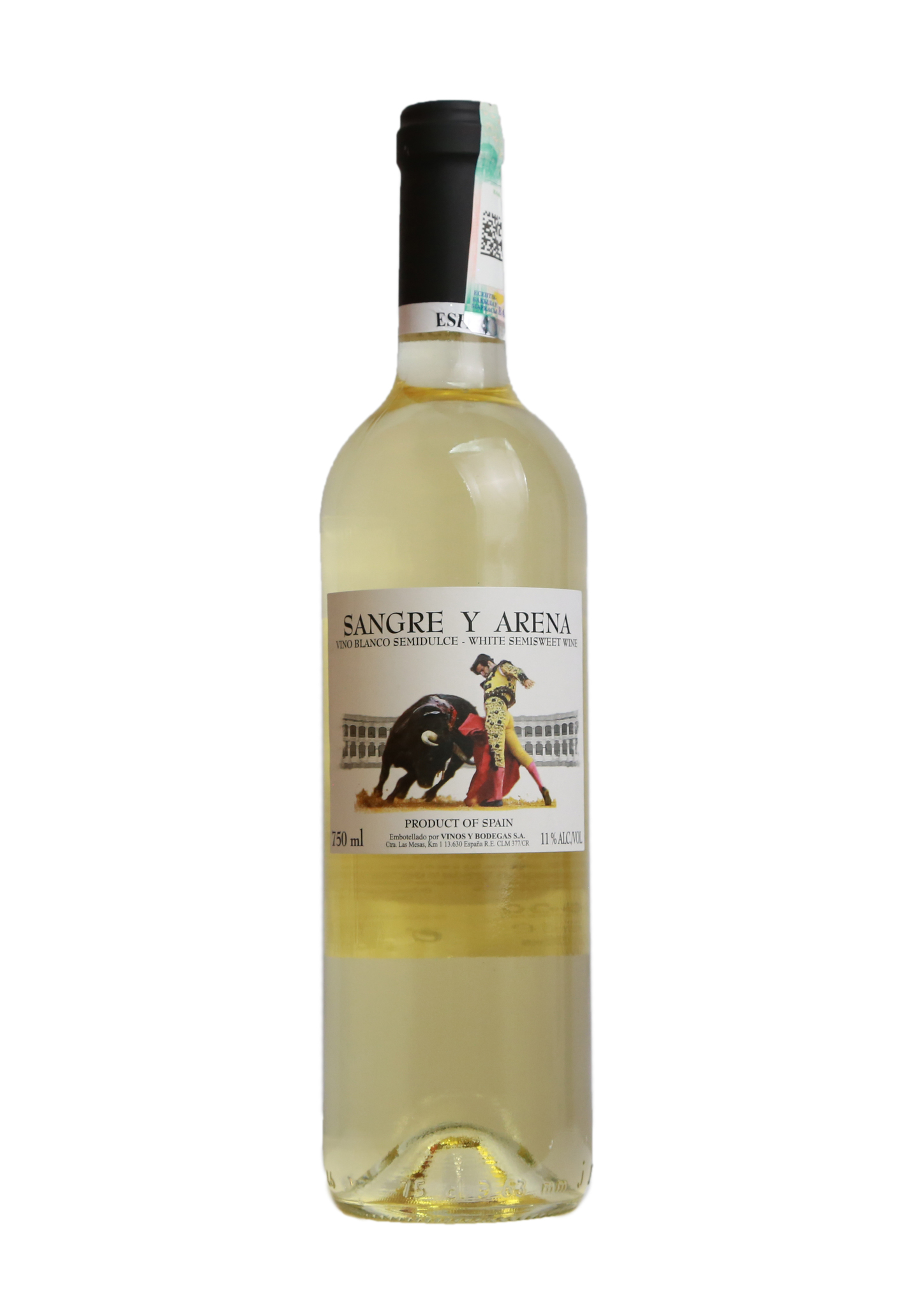 Вино Sangre y Arena White semisweet/Сангре и Арена / 11%
