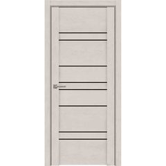 Купить Межкомнатная дверь экошпон Soft Touch 30032 софт бьянка остеклённая