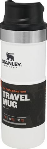 Термокружка Stanley Classic One hand 2.0 (0,47 литра), белая