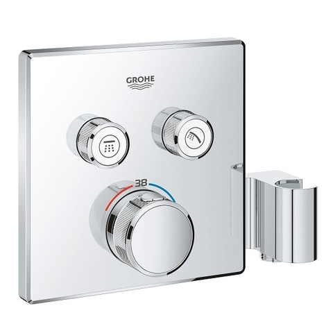 Термостат для душа встраиваемый на 2 потребителя Grohe Grohtherm SmartControl 29125000