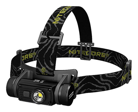 Фонарь налобный Nitecore HC60W черный лам.:светодиод. 18650x1 (16295)