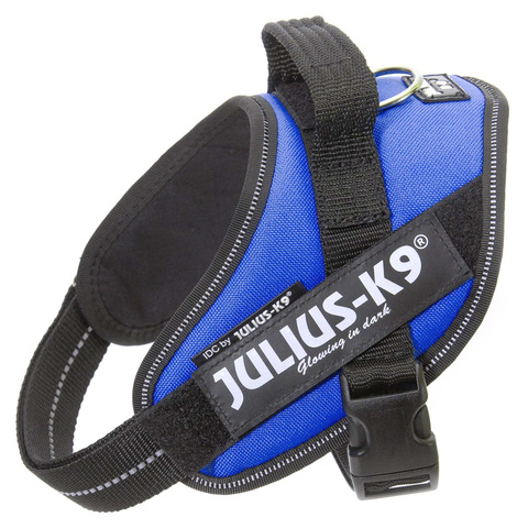 JULIUS-K9 шлейка для собак IDC-Powerharness Mini, синий (49-67 см)