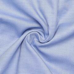 Сорочка мужская Eterna Modern Fit 1160-X19K-12 голубая из фактурной ткани