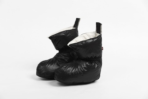 Сапожки-носочки пуховые German Grass Comfort Socks Travel Grass Black черные