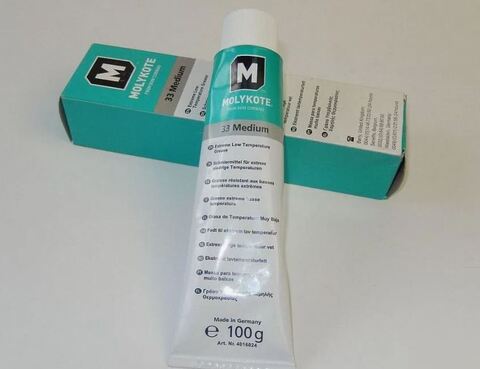 Molykote 33 Medium - морозо- и термостойкая пластичная смазка - 100 г