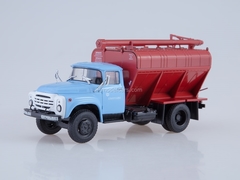 ZIL-130 late design radiator Loader of dry feeds ZSK-10 blue-red 1:43 AutoHistory