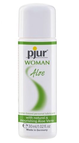 Лубрикант на водной основе pjur WOMAN Aloe - 30 мл. - Pjur pjur WOMAN 13310