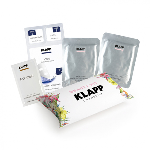 Набор (3-х шаговый набор перчатки, носочки, патчи,) KLAPP Beauty KIT