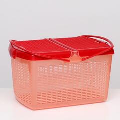 Переноска-корзина для кошек и собак, 47х36х27,5 см