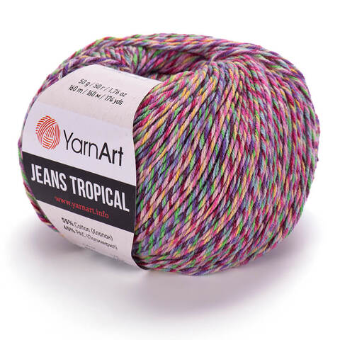 Пряжа YarnArt Jeans Tropical цвет 621