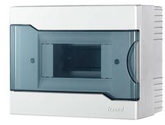 Бокс с прозр. крышкой ЩРН-П-6 для наруж.ус-ки 6 мод.730 2000 006