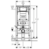 Geberit Duofix 111.300.00.5 Инсталляция для унитаза