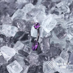 Банан Marquise Amethyst CZ