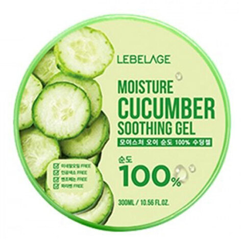 Lebelage Moisture Cucumber Soothing Gel - Гель для тела успокаивающий с экстрактом огурца