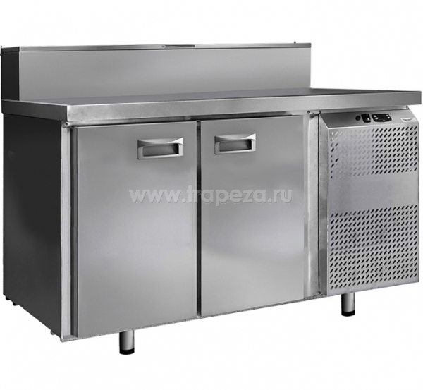 Стол холодильный для пиццы Финист СХСпц-700-2 (1400х700х1060) (8GN1/6 с крышкой)
