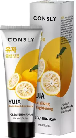 Consly Revitalizing Creamy Cleansing Foam Yuja Витаминизирующая кремовая пенка для умывания с экстрактом юдзу