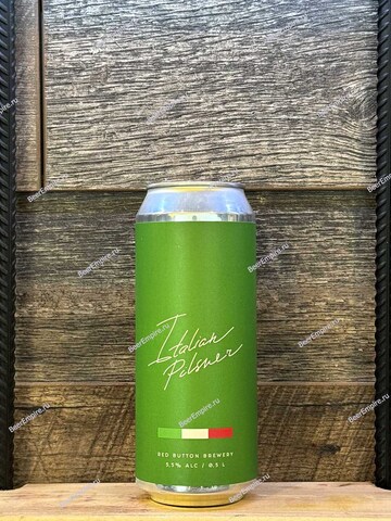 Red Button Italian Pilsner 0,5 л. ж/б