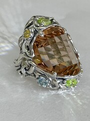 Севилья (кольцо из серебра)