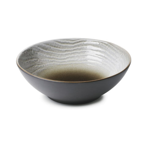 Тарелка глубокая 19см Revol Swell Brown коричневая