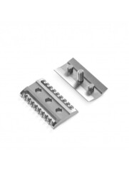 Т-образная бритва MUEHLE R41 GS нержавеющая сталь, open comb