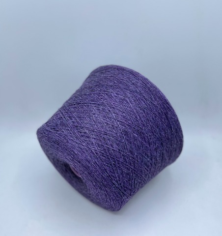 Zegna Baruffa (пр.Италия), art-Kent , 2/18 900м/100 гр. 100% Меринос, цвет-Аметист,меланж ,арт-28670