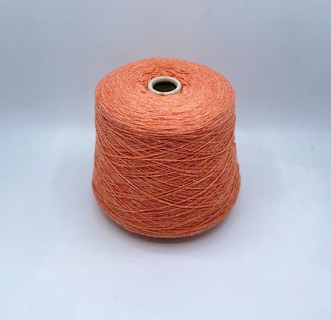 Sesia (пр.Италия),art. Kintyre, 2/13 650м/100гр, 100%Шерсть шетланд, цвет-Оранжевый,неоднотонный (754/231), арт.33195