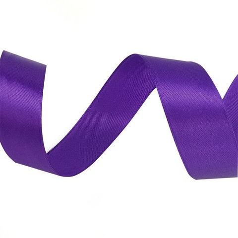 Лента Атласная (0,7см*22,85м) Фиолетовый.