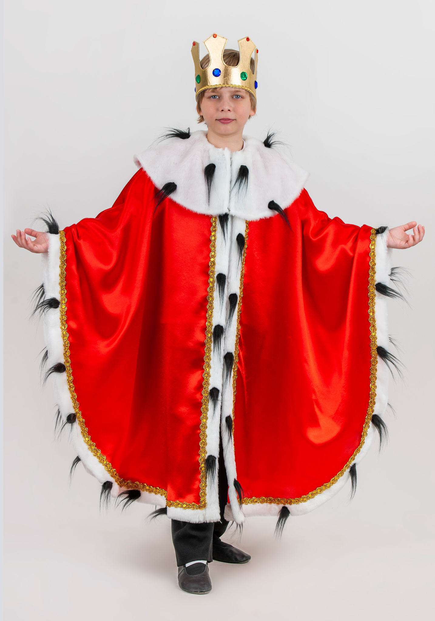 Детский костюм короля для мальчика