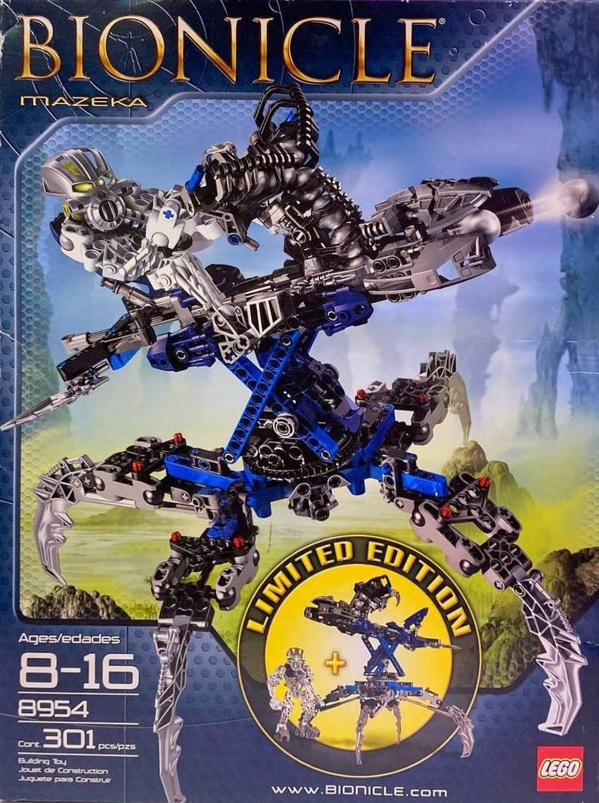 LEGO Bionicle: Mazeka Limited Edition 8954 (Запечатанный)