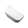 Allen Brau 2.31003.20/CGM Акриловая ванна  Priority 3 170x78 2.31003.20/CGM белый/олива