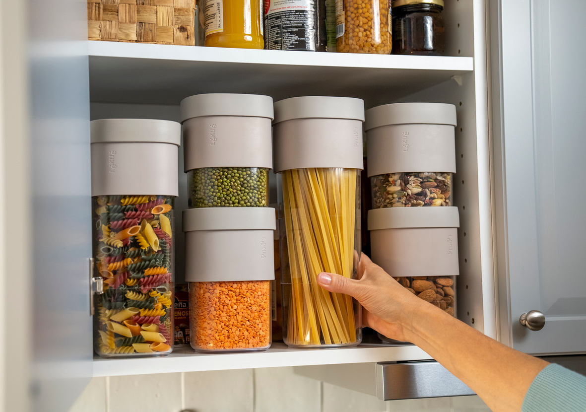 Набор контейнеров для сыпучих продуктов Flip Storage, 5 пр., арт. 883040 - фото 5