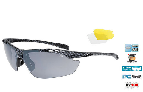 Очки Goggle Raven Race Black