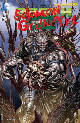 Earth 2 #15.2: Solomon Grundy Lenticular Cover