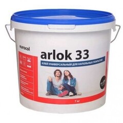 Клей универсальный для напольных покрытий ARLOK 33, 7 кг (14-22 кв.м)