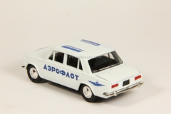 VAZ-2101 Lada Aeroflot white Agat Mossar Tantal 1:43