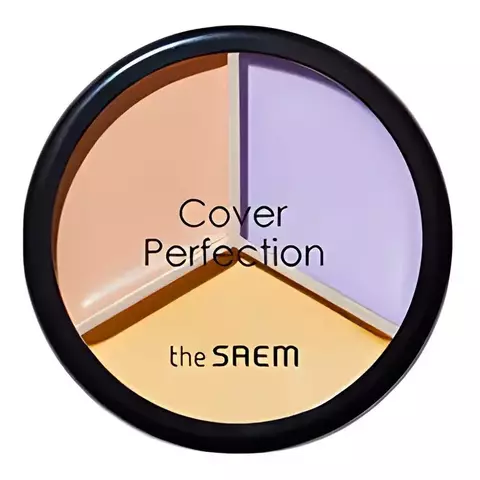 The Saem Cover Perfection Triple Pot Concealer  Консилер