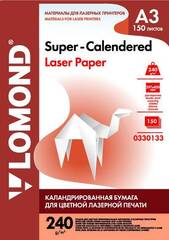 Бумага  LOMOND 240 г/м2 суперкаландр. д/с, А3, 150 листов