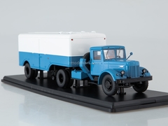 MAZ-200V with semitrailer MAZ-5217 blue-white 1:43 Start Scale Models (SSM)