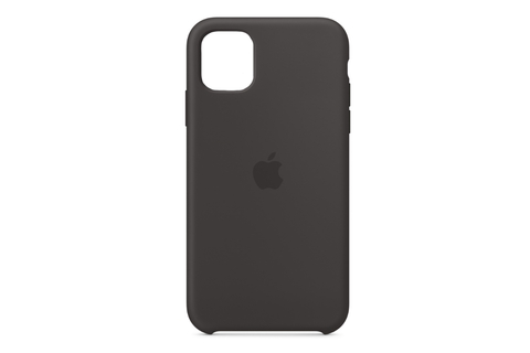 Силиконовый чехол для iPhone 11, Silicone Case Black (MWVU2ZM/A)
