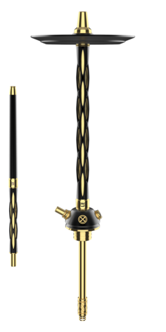 BLADE HOOKAH - ONE LE (BLACK-GOLD)