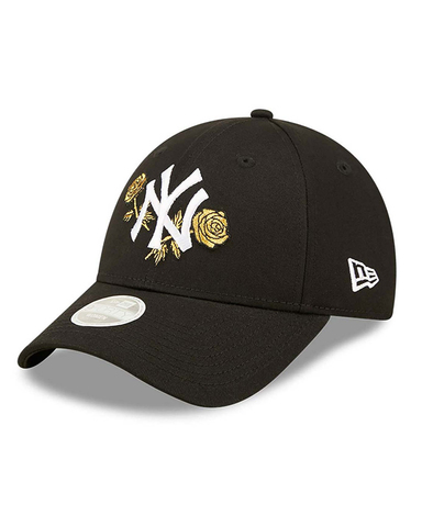 Кепка New Era - New York Yankees Floral Metallic Black