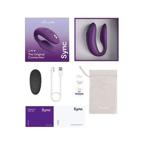 WE-VIBE Sync 2 Purple Вибромассажер для пар