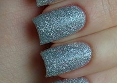 El Corazon Лак Confetti 515a  серебро холодное