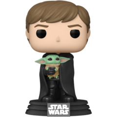 Фигурка Funko POP! Bobble Star Wars Mandalorian Luke Skywalker with Grogu