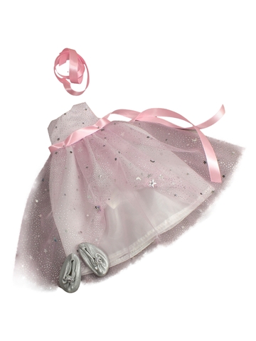 Бальное платье - Розовый. Одежда для кукол, пупсов и мягких игрушек.