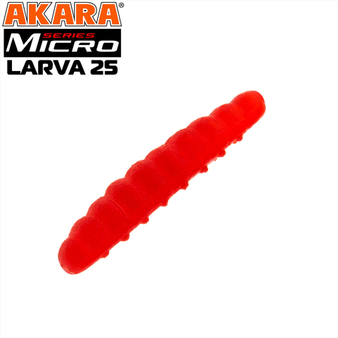 Силикон Akara MICRO Larva 25 mm  204  (20 шт.)