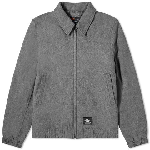 Куртка Alpha Industries Wool Harrington Flight Jacket Dark Charcoal Heather (Темно-серый)