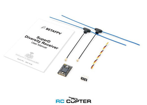 Приёмник BetaFPV SuperD ELRS diversity 915 MHz